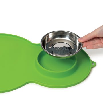 Catit abreuvoir avec fleur et napperon en forme d’arachide pour chat - Abreuvoir - Catit - Catit abreuvoir avec fleur et napperon en forme d’arachide pour chat