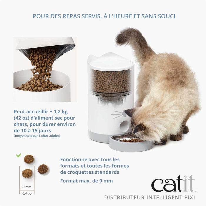 CATIT Distributeur intelligent PIXI - Distributeur nourritue - Catit - CATIT Distributeur intelligent PIXI