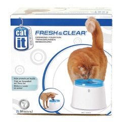 Catit fresh & clear fontaine à chat- 2 L (64 oz) - Abreuvoir - Catit - Abreuvoir chat