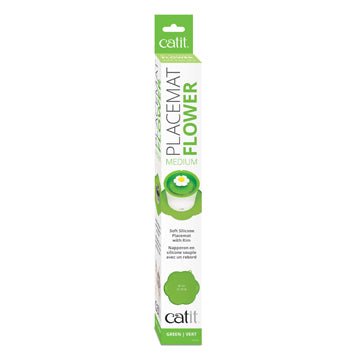 Catit napperon forme de fleur, vert, moyen pour chat - Chat accessoires - Catit - Catit napperon forme de fleur, vert, moyen pour chat
