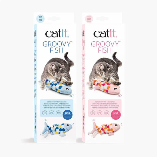Catit poisson dansant électronique - Jouet Chat - Cat it - Catit poisson dansant électronique