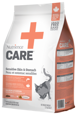 Nutrience care peau et estomac sensible nourriture pour chat (produit du Quebec)