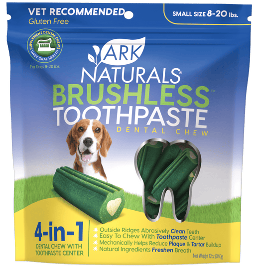Dentifrices Ark dentaires 12 oz sans brossage pour chien 8 a 20 lb - Hygiène dentaire - Ark - Dentifrices Ark dentaires 12 oz sans brossage pour chien 8 a 20 lb
