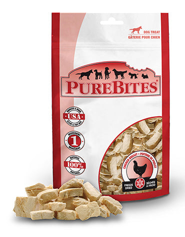 PureBites gâterie poitrine de poulet pour chiens