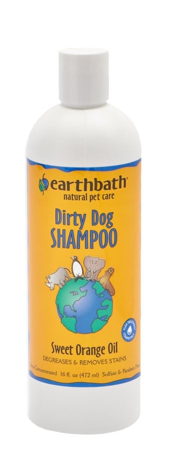 Earthbath shampoing dégraissant à l'orange pour chiens - Shampoing - animauxbouffe - Earthbath shampoing dégraissant à l'orange pour chiens