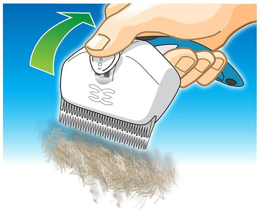 Eazee brosse chat pour mue - Chat accessoires - Eazee - Eazee brosse chat pour mue