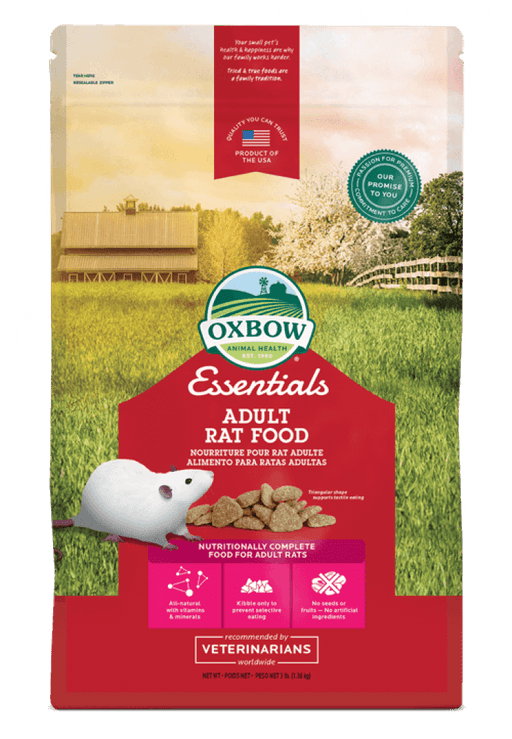 Oxbow essentials nourriture pour rats adultes