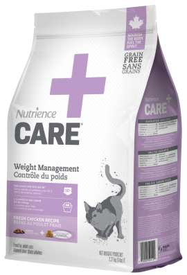 Nutrience care contrôle de poids nourriture pour chat (produit du Quebec)