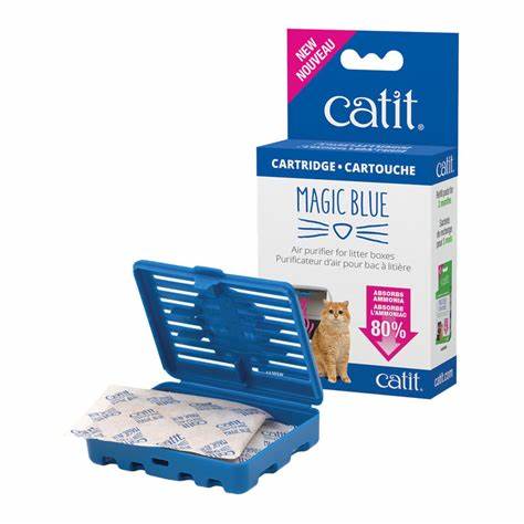 Ensemble de cartouche Magic Blue Catit Neutralisant d'odeurs - Chat accessoires - Catit - Ensemble de cartouche Magic Blue Catit Neutralisant d'odeurs