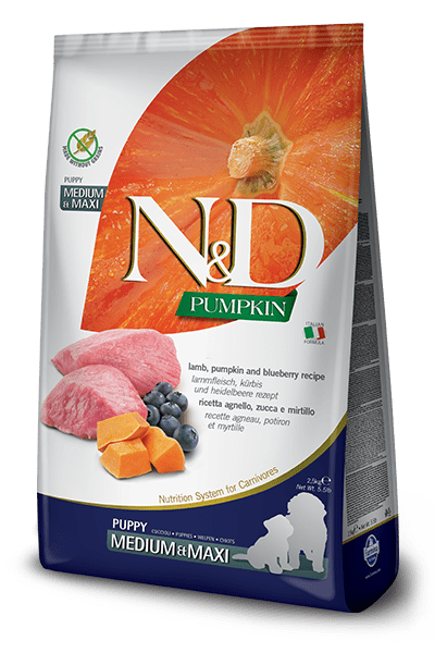 Farmina n&d agneau et bleuet avec citrouille nourriture pour chiots medium maxi - Nourriture pour chiens - FARMINA - #original_value#