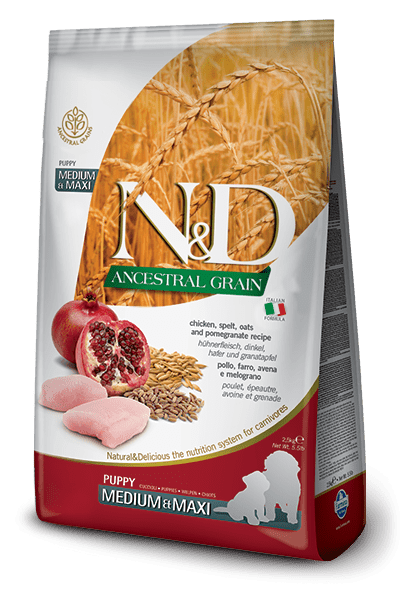 Farmina n&d poulet et grenade avec grains nourriture pour chiots medium maxi - Nourriture Chiots - FARMINA - #original_value#