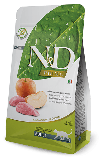Farmina n&d sanglier et pomme nourriture pour chats - CHAT NOURRITURE SÈCHE - FARMINA - #original_value#