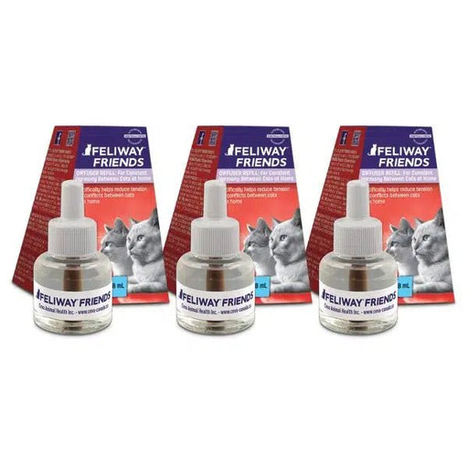 Feliway recharge friends pour chats paq.3 - Chat accessoires - Feliway - Feliway recharge friends pour chats paq.3