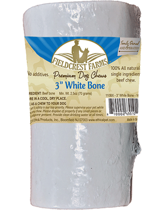 Os pour chien 3'' blanc