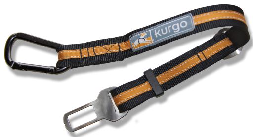 Fixation directe a la ceinture de sécurité pivotante pour chien - Attache ceiture - Kurgo - Fixation directe a la ceinture de sécurité pivotante pour chien