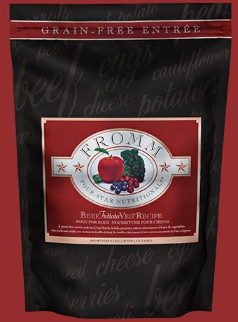 Fromm boeuf sans grain nourriture pour chiens - Chien Nourriture sèche - Fromm - Fromm boeuf sans grain nourriture pour chiens