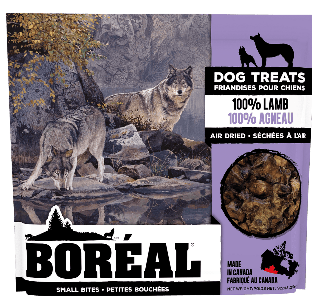 Gâterie Boreal agneau séchée à l'air pour chiens (produit du Canada) - Gaterie pour Chien - BOREAL - #original_value#