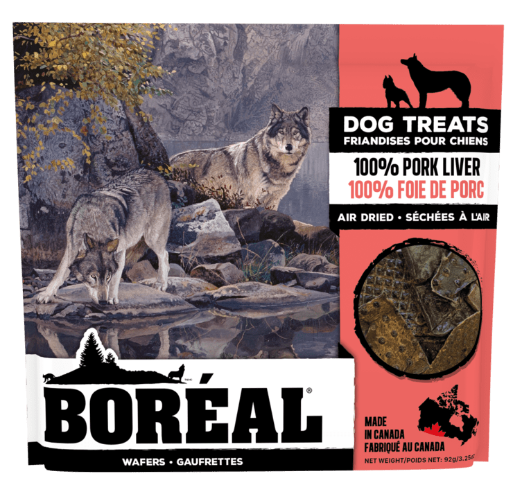 Gâterie Boreal porc séchée à l'air pour chiens (produit du Canada) - Gaterie pour Chien - BOREAL - #original_value#