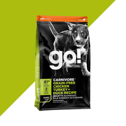 GO petcurean chiot carnivore sans grains poulet dinde et canard (produit du Canada) - Nourriture pour chiens - Go Petcurean - GO petcurean chiot carnivore sans grains poulet dinde et canard (produit du Canada)