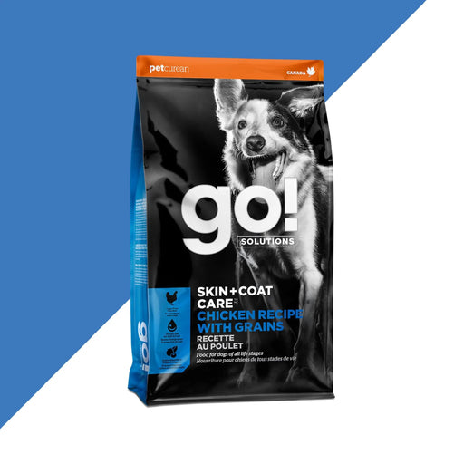 GO petcurean chien peau et poils poulet (produit du Canada)