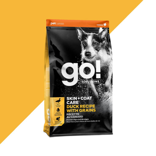 GO Petcurean chien peau et poils canard (produit du Canada)