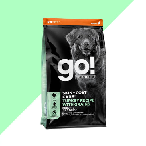 GO Petcurean chien peau et poils dinde (produit du Canada)