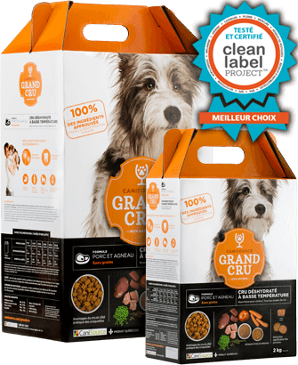 Grand cru porc agneau déshydraté sans grains nourriture chien - Nourriture déshydraté - CaniSource - Grand cru porc agneau déshydraté sans grains nourriture chien
