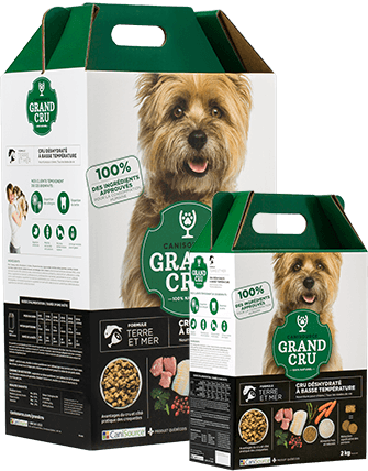 Grand cru terre et mer nourriture déshydratée pour chiens - Nourriture déshydraté - CaniSource - Grand cru terre et mer nourriture déshydratée pour chiens