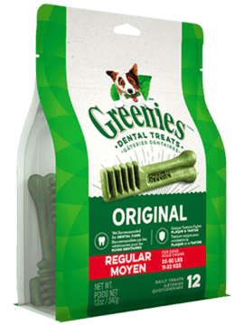 Greenies gâteries dentaires pour chiens original moyen - gaterie dentaire chien - Greenies - Greenies gâteries dentaires pour chiens original moyen