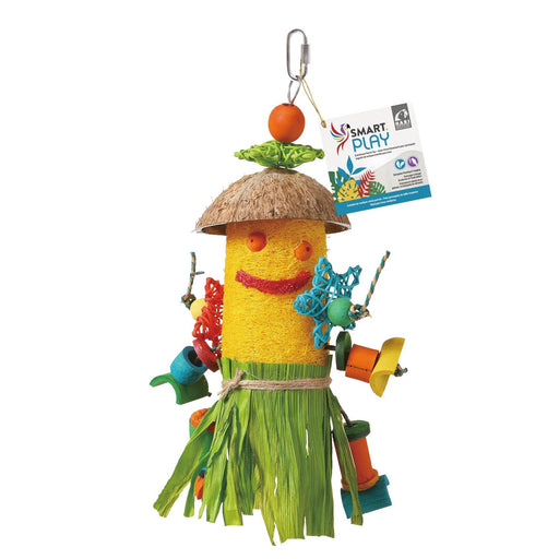 Hari jouet pour oiseaux bonhomme d'éponge végétale - ACCESSOIRE OISEAUX - Hari - Hari jouet pour oiseaux bonhomme d'éponge végétale