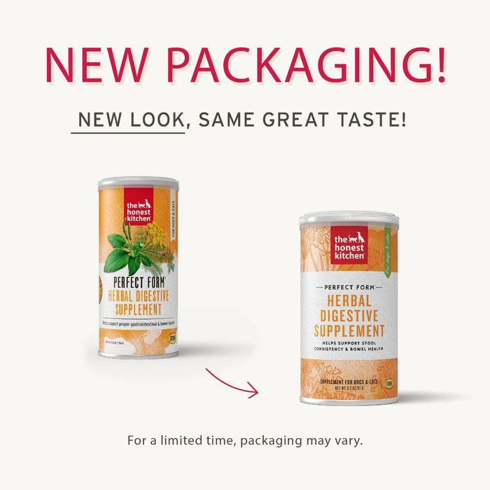 Honest kitchen perfect form supplément digestif aux herbes pour chien et chat - Santé intestinale - HONEST KITCHEN - Honest kitchen perfect form supplément digestif aux herbes pour chien et chat