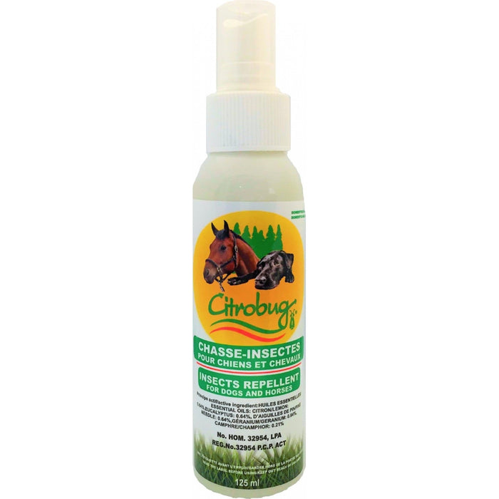 Insectifuge pour chien Citrobug chasse insectes - Puces et Tiques - Citroburg - Insectifuge pour chien Citrobug chasse insectes