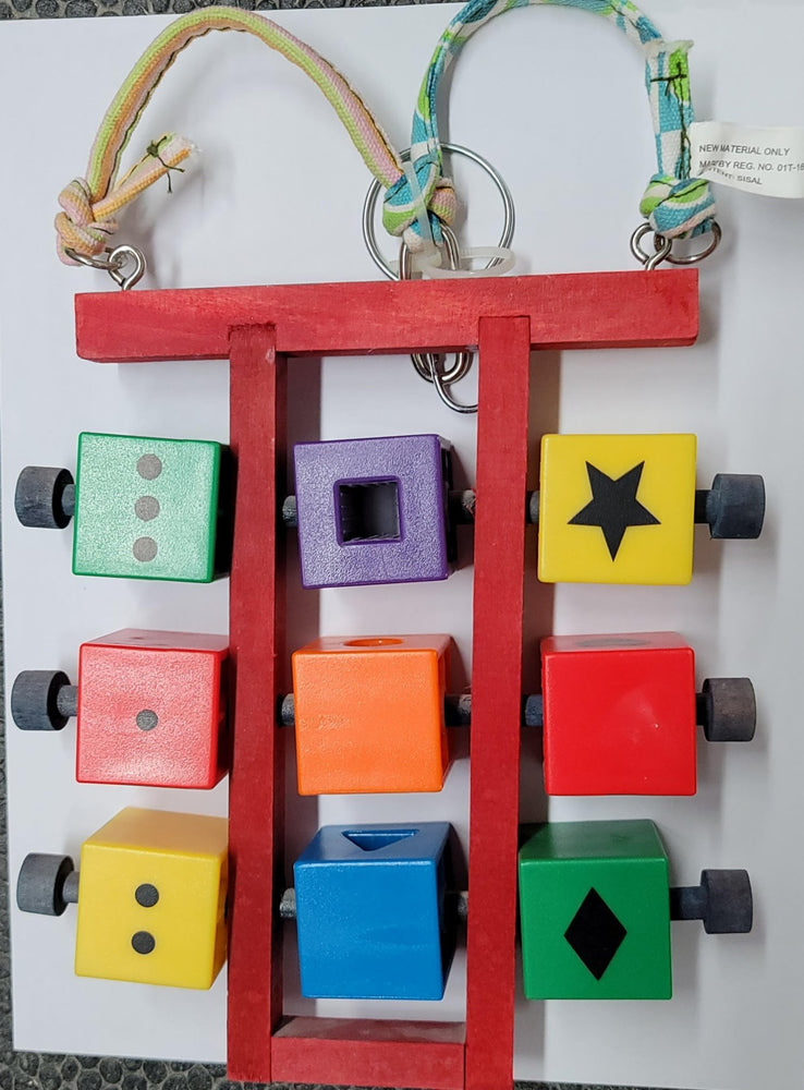 Jeux éducatif pour oiseaux - ACCESSOIRE OISEAUX - Animaux Bouffe - Jeux éducatif pour oiseaux