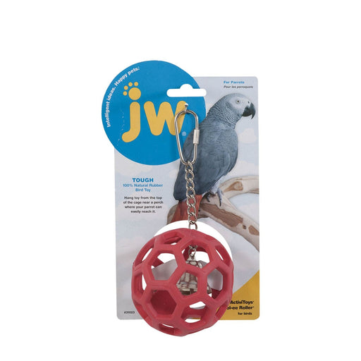 Jw hol-ee roller balle à clochette pour oiseaux - ACCESSOIRE OISEAUX - ACTIVITOYS - Jw hol-ee roller balle à clochette pour oiseaux