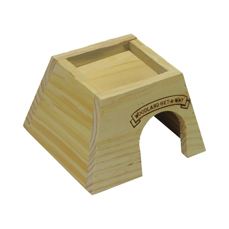Kaytee maison en bois pour rongeur - Rongeur accessoires - KAYTEE - Kaytee maison en bois pour rongeur
