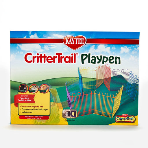 Kaytee parc pour petits animaux crittertrail avec tapis