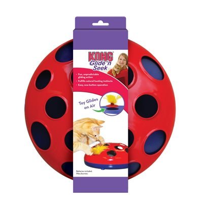 Kong jouet chat actif “glide ‘n Seek” - Animaux et articles pour animaux de compagnie - Kong - Kong jouet chat actif “glide ‘n Seek”