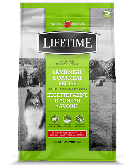 Lifetime nourriture pour chien farine d'agneau et avoine (produit du Canada) - Chien Nourriture sèche - lifetime - Lifetime nourriture pour chien farine d'agneau et avoine (produit du Canada)