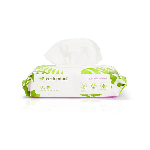 Earth rated lingette à la lavande pour chiens