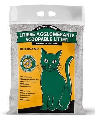 Litière agglomérante Simple pour chats - LITIERE - INTERSAND - Litière agglomérante Simple pour chats