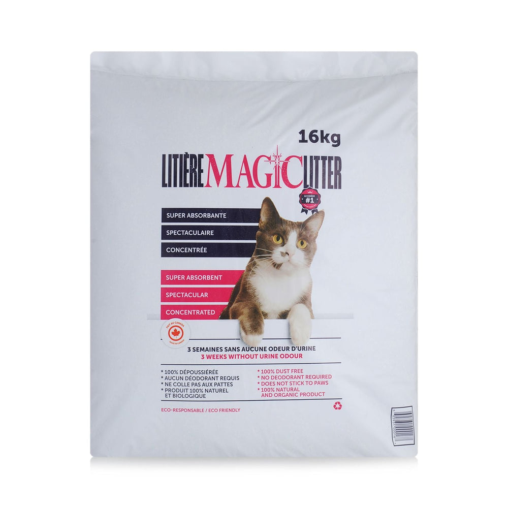 Litière magic naturelle pour chatons et chats adultes - Litiere - INTERSAND - Litière magic naturelle pour chatons et chats adultes