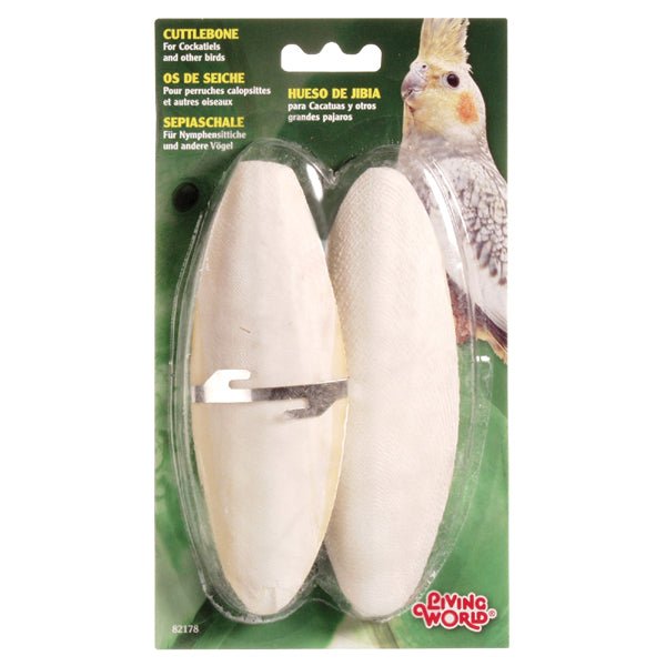 Living world os de seiche pour oiseaux - ACCESSOIRES OISEAUX - Living world - Living world os de seiche pour oiseaux