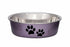 Loving pets bol mauve métallique pour chiens - Abreuvoir - Loving Pets - Loving pets bol mauve métallique pour chiens