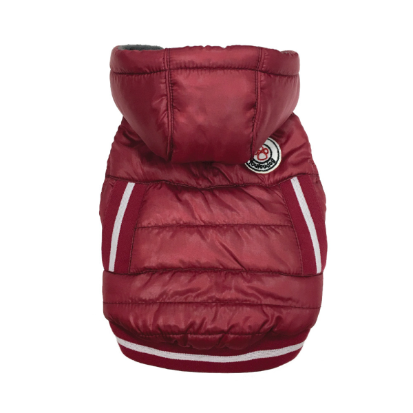 Manteaux artic tek parka rouge vin pour chien