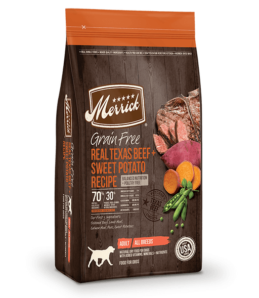 Merrick boeuf et patate douce nourriture pour chien - Chien Nourriture sèche - Merrick - Merrick boeuf et patate douce nourriture pour chien