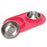 Messy mutts bols doubles acier inoxydable avec base de silicone rouge - Abreuvoir - Messy Mutts - Messy mutts bols doubles acier inoxydable avec base de silicone rouge