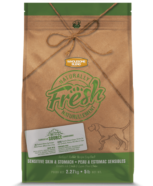 Naturally Fresh peau et d'estomac sensibles à la dinde et au lapin nourriture pour chien - Chien Nourriture sèche - FRESH - Naturally Fresh peau et d'estomac sensibles à la dinde et au lapin nourriture pour chien
