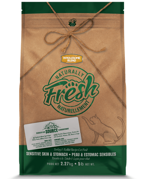 Naturally Fresh peau et estomac sensibles nourriture pour chat (produit du Canada) - CHAT NOURRITURE SÈCHE - FRESH - Naturally Fresh peau et estomac sensibles nourriture pour chat (produit du Canada)