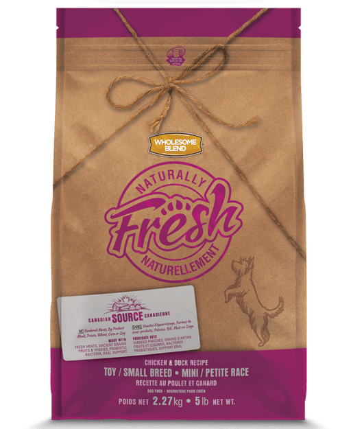 Naturally Fresh poulet et canard nourriture pour chien de petite race (produit du Canada) - Chien Nourriture sèche - FRESH - Naturally Fresh poulet et canard nourriture pour chien de petite race (produit du Canada)