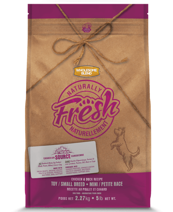 Naturally Fresh poulet et canard nourriture pour chien de petite race (produit du Canada) - Chien Nourriture sèche - FRESH - Naturally Fresh poulet et canard nourriture pour chien de petite race (produit du Canada)